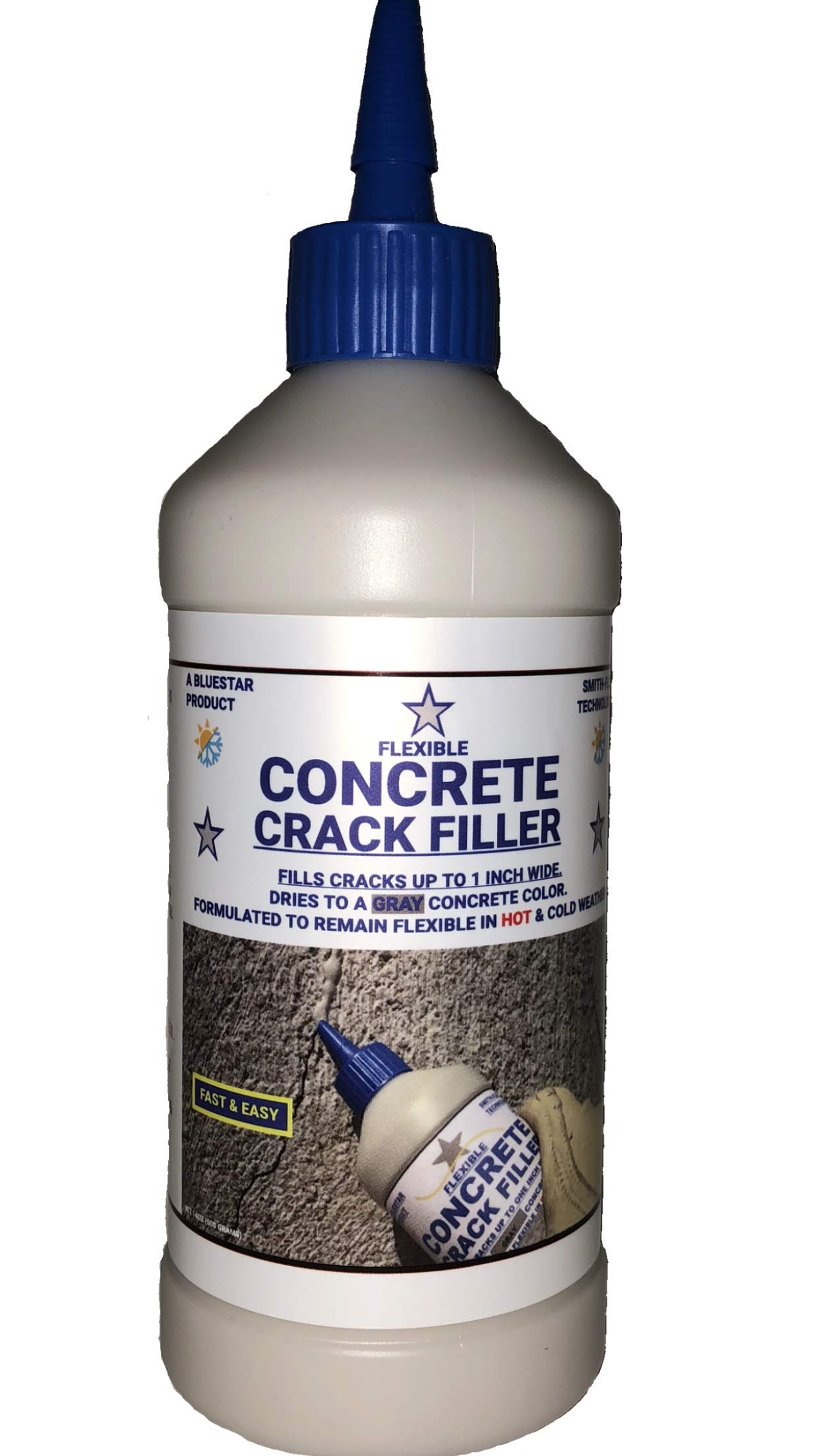 Bluestar Flexible Concrete Crack Filler (Gray), DIY - No Special